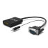 Фото #3 товара Cian Technology GmbH Inca IVTH-02 - 0.2 m - HDMI Type A (Standard) - VGA (D-Sub) - Male - Male - White