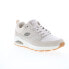 Фото #3 товара Skechers Uno Retro One 183020 Mens Beige Leather Lifestyle Sneakers Shoes