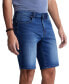 Фото #3 товара Men's Dean Relaxed-Straight Fit Stretch Knit 10.5" Denim Shorts