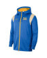 ფოტო #3 პროდუქტის Men's Blue UCLA Bruins Sideline Lockup Performance Full-Zip Hoodie Jacket
