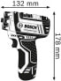 Bosch Professional GSR 12V-15 FC Cordless Drill 2 x 2.0 Ah L-Box