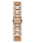 ფოტო #4 პროდუქტის Women's Three-Hand Rose Gold-Tone Stainless Steel Watch 28mm