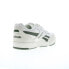 Фото #8 товара Reebok BB 4000 II Mens White Leather Lace Up Lifestyle Sneakers Shoes 10