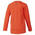 Children’s Long Sleeve T-Shirt Reebok Boys Training Essentials Orange