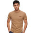 SUPERDRY Vintage Logo Embroidered short sleeve T-shirt Buck Tan Brown Marl, XL - фото #2