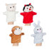 Handpuppen für Kinder 4er Set