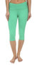 Фото #2 товара Prana 241410 Womens Olympia Activewear Leggings Capri Cool Green Size Large