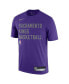 Men's Purple Sacramento Kings 2023/24 Sideline Legend Performance Practice T-shirt