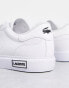 Фото #2 товара Lacoste Powercourt trainers in white