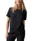 ფოტო #1 პროდუქტის Women's Riptide Twist-Waist T-Shirt