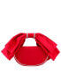 Фото #1 товара Women's Crystal Trim Satin Bow Clutch Bag