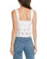 Фото #2 товара The Kooples Embroidered Eyelet Top Women's White 3