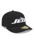 Фото #2 товара Men's Black New York Jets Omaha Low Profile 59FIFTY Fitted Hat