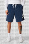 Фото #1 товара Sportswear Club Futura French Terry Alumni Short Erkek Şort Lacivert