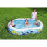 BESTWAY Family 262x157x46 cm Oval Inflatable Pool Бело-синий, 544L - фото #6