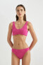 Fall in Love Regular Fit Çiçekli Bikini Alt B6902AX24SM