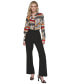 Фото #5 товара Women's Side-Stripe Wide-Leg Pants