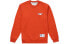 Supreme FW18 x Champion 3D Metallic Crewneck Brick Red Logo Sweatshirt SUP-FW18-723