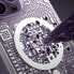 Фото #6 товара Чехол Kingxbar для iPhone 14 Pro MagSafe PQY Geek Series магнитный серебристый