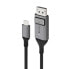 Фото #2 товара Alogic 1m Ultra USB-C (Male) to DP (Male) Cable - 4K @60Hz with LED (White) - 1 m - DisplayPort - USB Type-C - Male - Male - Straight