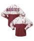 Фото #1 товара Women's Maroon Texas A&M Aggies Tie-Dye Long Sleeve Jersey T-shirt