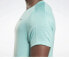 Фото #3 товара Reebok Men's Workout Ready Tech T-Shirt semi Classic Teal , Size M , HK4447 NEW