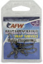 AFW Mighty Mini Stainless Steel Snap Swivels - Gunmetal Black 4Pc/Pack, 170# - фото #2