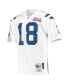 Фото #3 товара Men's Peyton Manning White Indianapolis Colts 2006 Super Bowl XLI Authentic Retired Player Jersey