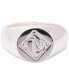 ფოტო #3 პროდუქტის Silver-Tone Deco Logo Ring