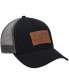 ფოტო #4 პროდუქტის Men's Black Waves Trucker Snapback Hat