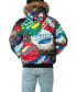 Men's Bottle Cap Print Jacket