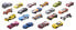 Фото #2 товара Mattel Hot Wheels H7045 - Multicolor - Car - 3 yr(s) - Boy/Girl - 20 pc(s) - 1:64