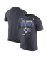 Фото #1 товара Men's Anthracite Delaware Blue Coats 2023 NBA G-League Champions T-shirt