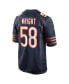 ფოტო #4 პროდუქტის Men's Darnell Wright Navy Chicago Bears 2023 NFL Draft First Round Pick Game Jersey