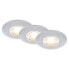 LED-Einbauleuchte Condes 3er-Set