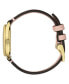 ფოტო #3 პროდუქტის Women's Swiss G-Timeless Slim Light Pink Leather Strap Watch 29mm