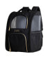 ფოტო #10 პროდუქტის Soft Sided Multi-Entry Collapsible Travel Pet Carrier Backpack With Removable Lining
