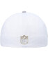 Фото #2 товара Men's White, Gray Las Vegas Raiders 50th Anniversary Gold Undervisor 59FIFTY Fitted Hat