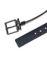 ფოტო #5 პროდუქტის Big Boys Casual Two-in-One Reversible Roller Bar Buckle Jean Belt