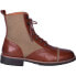 Фото #1 товара Dingo Andy Lace Up Mens Brown Casual Boots DI203-BRN