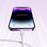 Kabel przewód do iPhone Lightning - USB 2.4A 1.2m biały
