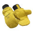 ფოტო #9 პროდუქტის Men's Warm Fleece Lined Fiberfill Insulated Leather Mitten Gloves