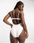 Фото #3 товара French Connection underwired swimsuit in ecru