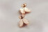 Small butterfly earrings Metal Butterfly KES-048-ROSEGOLD