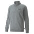 Фото #3 товара Puma Essentials+ Tape HalfZip Jacket Mens Grey Casual Athletic Outerwear 848037-