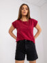 Фото #7 товара Футболка BASIC FEEL GOOD RVTS483391P Bordeaux