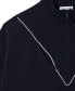 Фото #3 товара Men's Relaxed Fit Half-Zip Long Sleeve Track Jacket