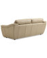 Фото #7 товара Jennard 91" Leather Sofa, Created for Macy's