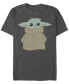 ფოტო #1 პროდუქტის Men's Blushing Yoda Short Sleeve Crew T-shirt