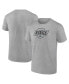 Фото #1 товара Men's Heather Gray Los Angeles Kings New Primary Logo T-Shirt